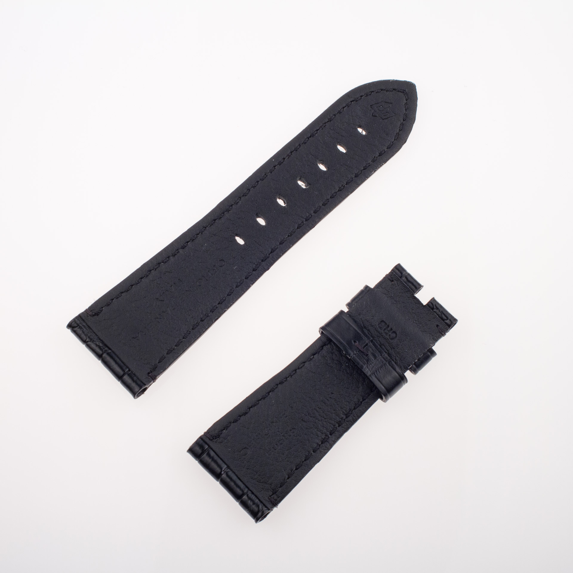 Panerai black alligator leather strap (26 x 22 mm) image 2