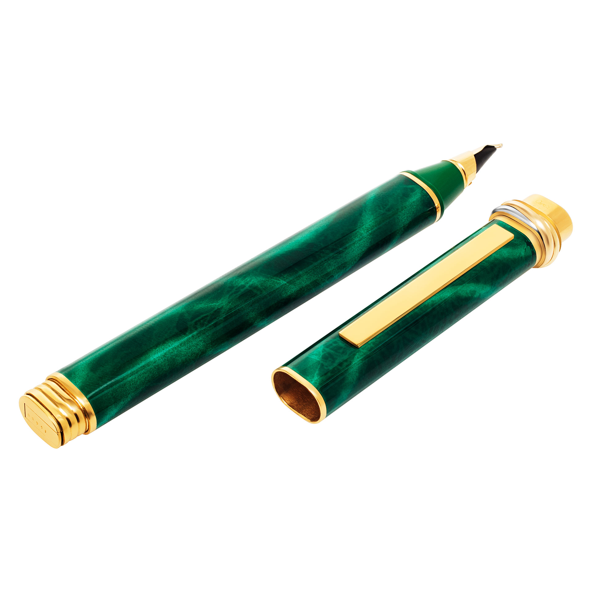 cartier pen green