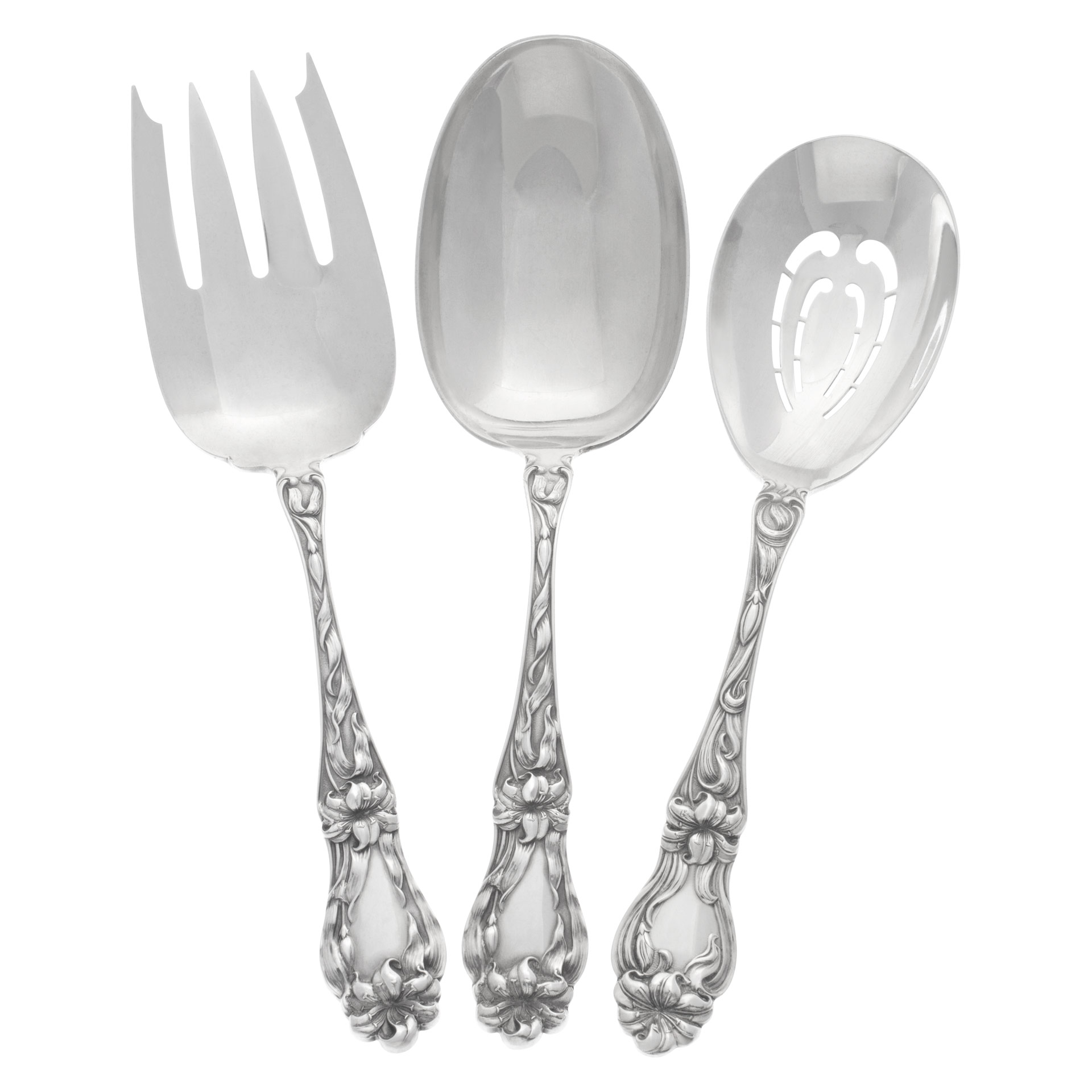 Frank Whiting Lily Sterling Silver 7-1//8/" Fork