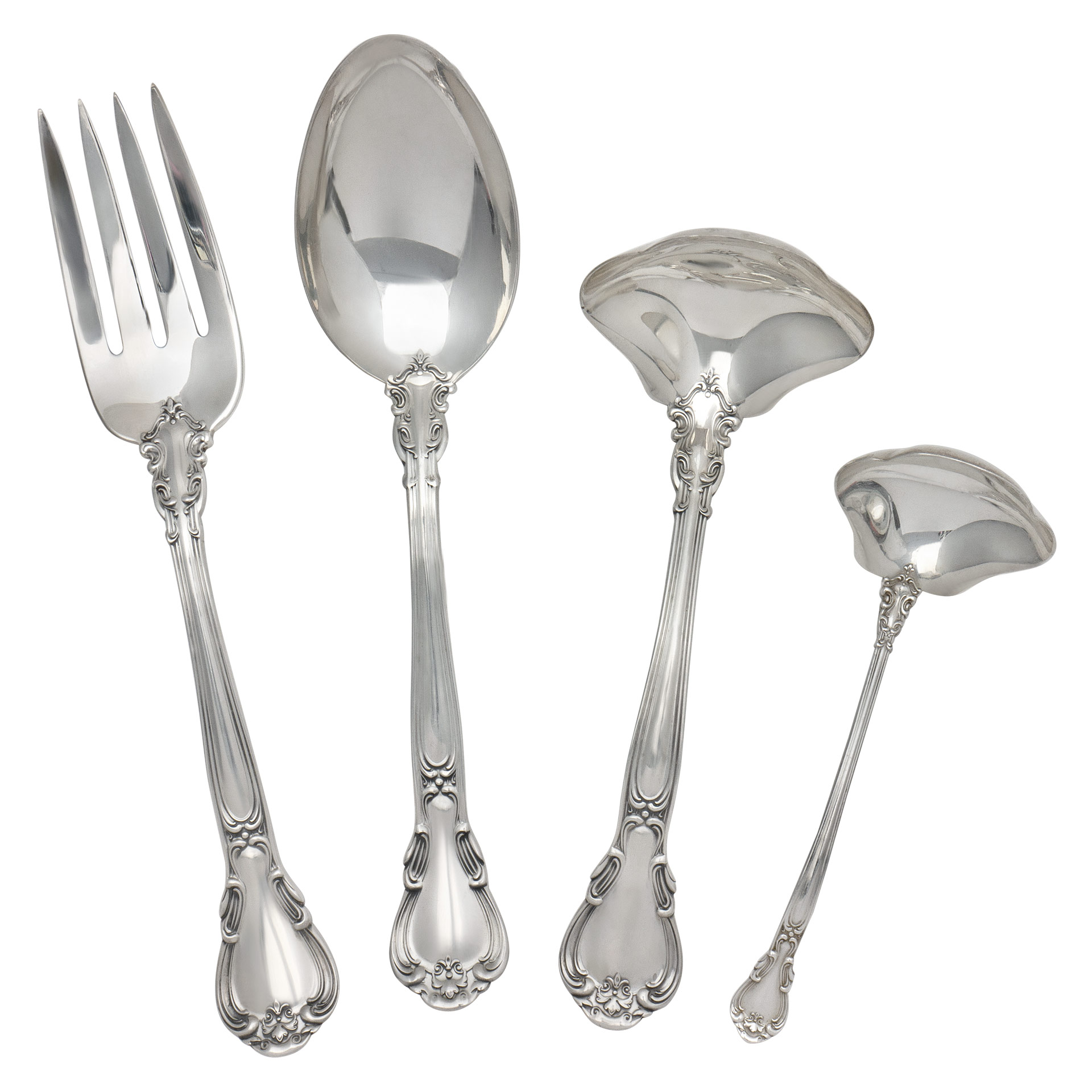 Gorham Chantilly Sterling Silver Place Setting 