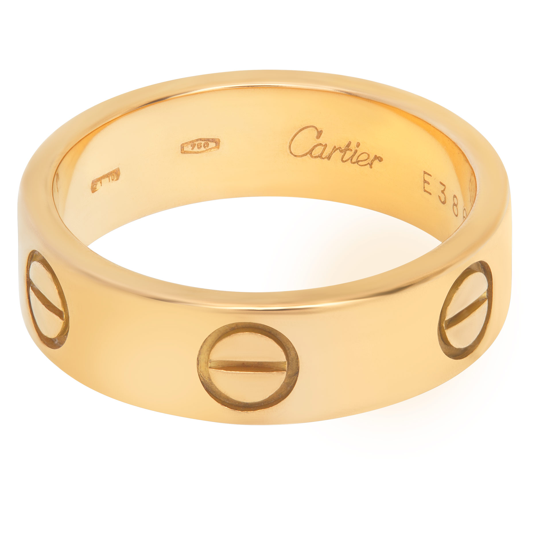 Cartier Love Ring in 18k yellow gold. Size 54