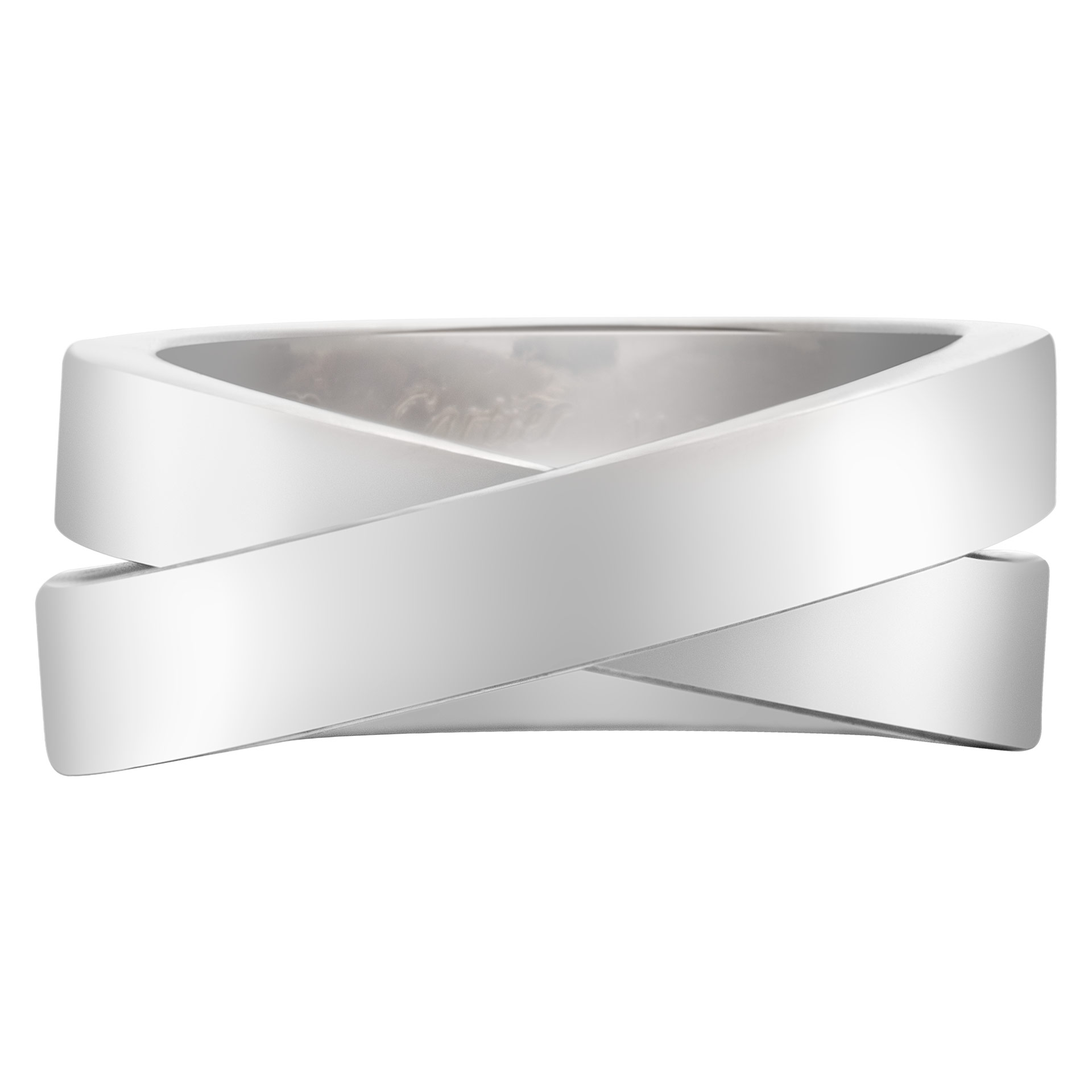Cartier Crossover ring in 18k white gold image 3