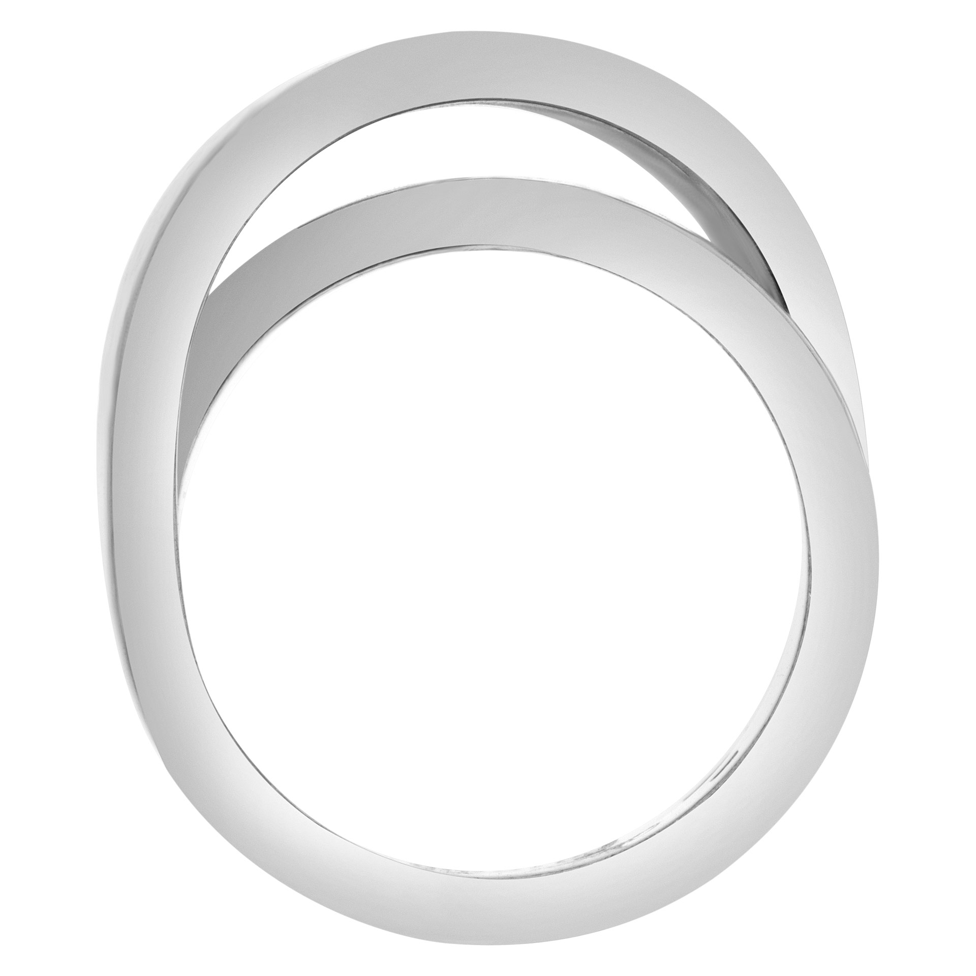 Cartier Crossover ring in 18k white gold image 5