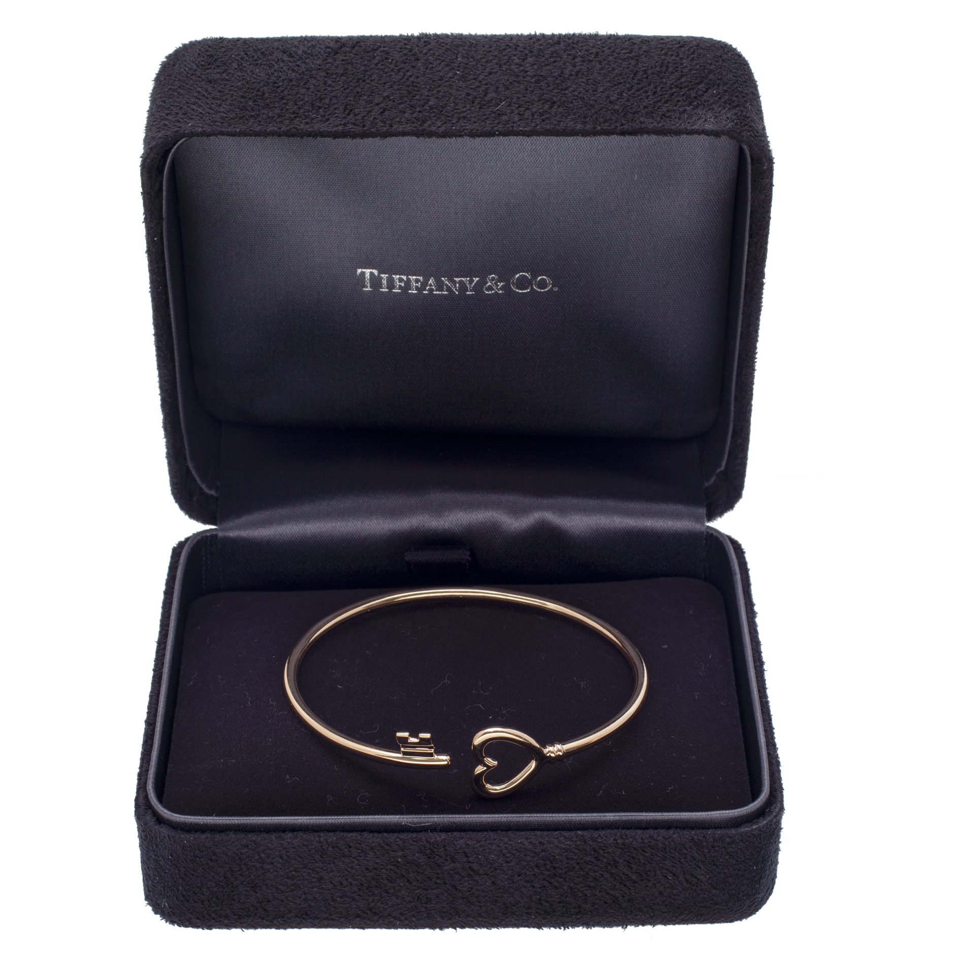 Tiffany & Co wire heart bracelet in 18k rose gold image 5