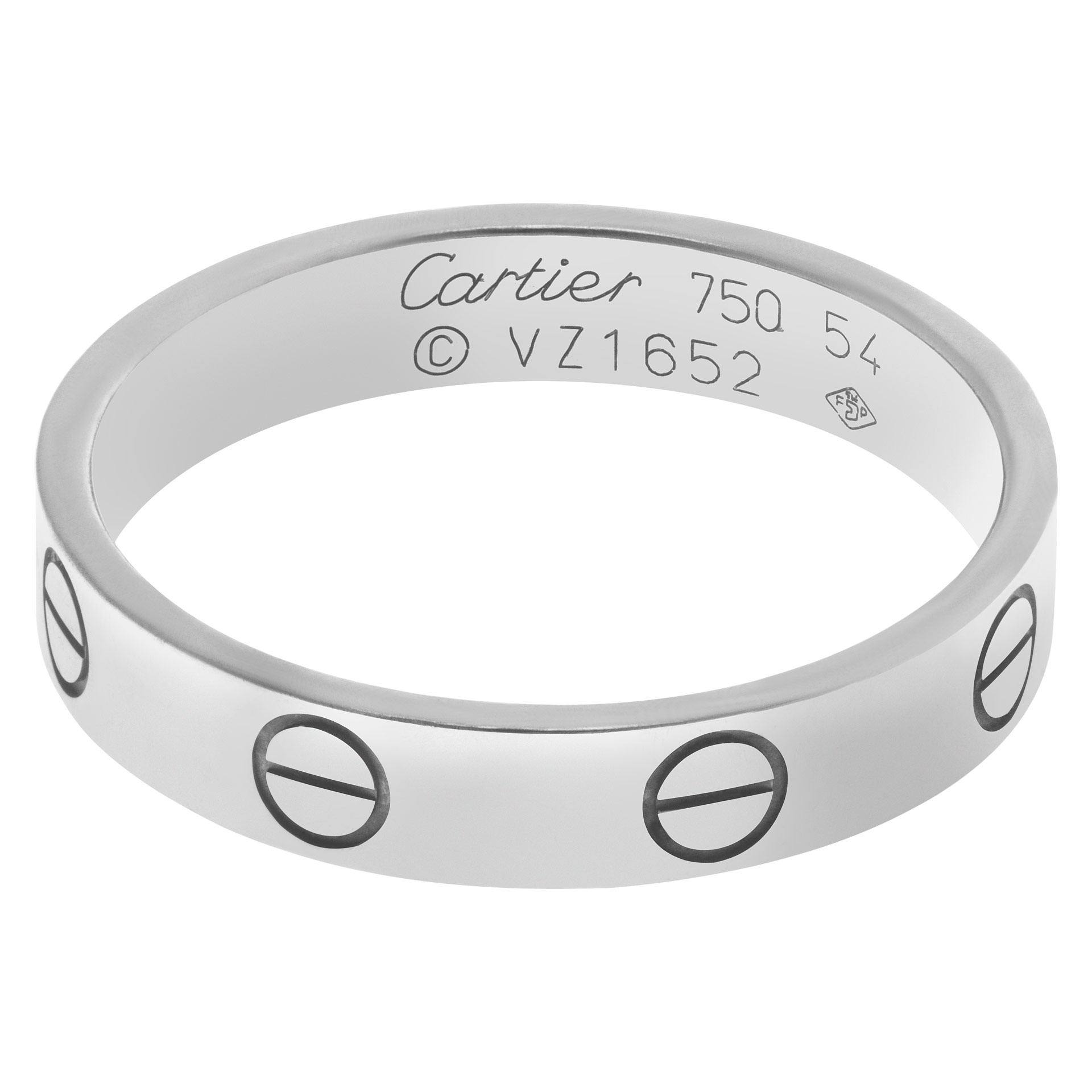 cartier love ring 750 54