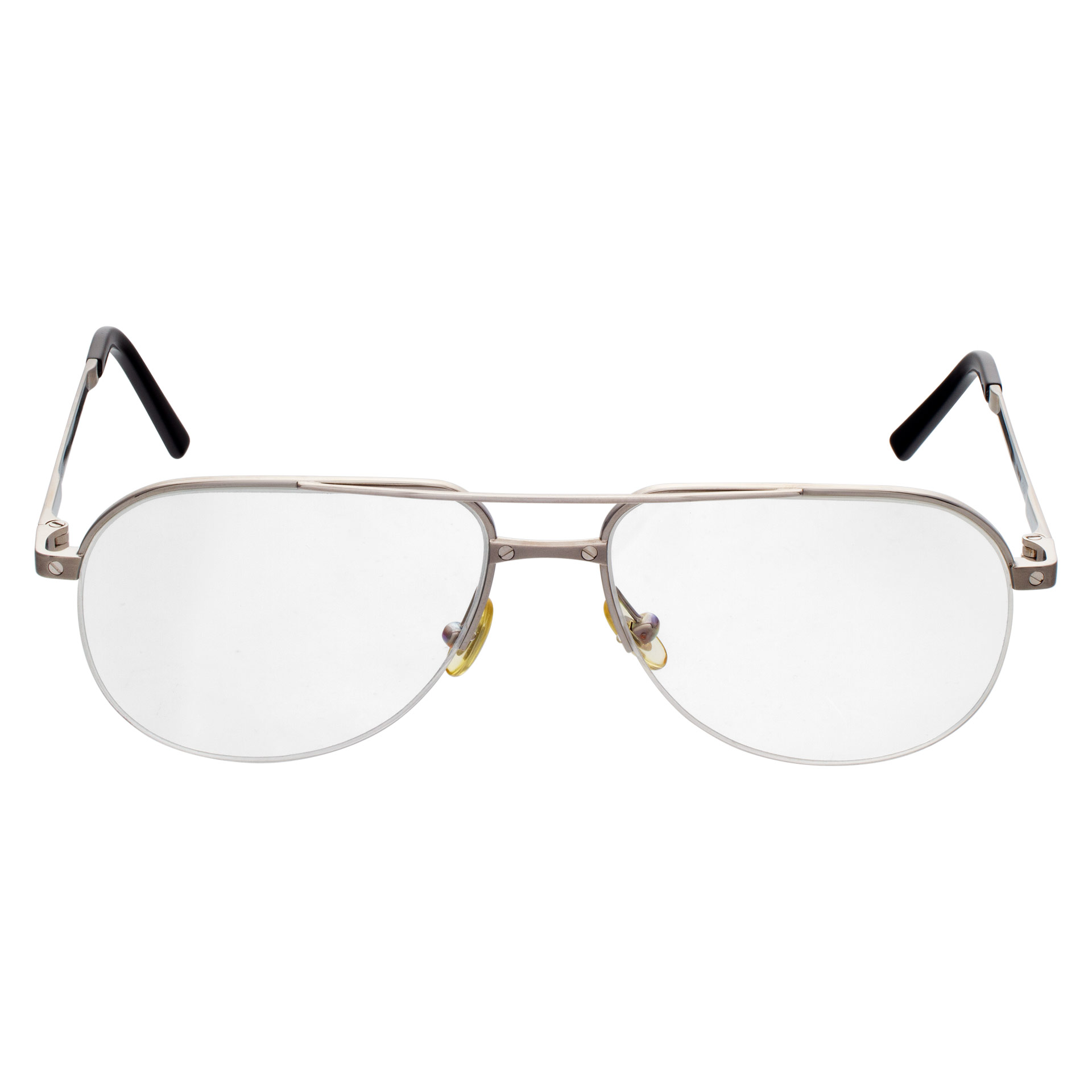 Cartier glasses stainless steel frame image 3