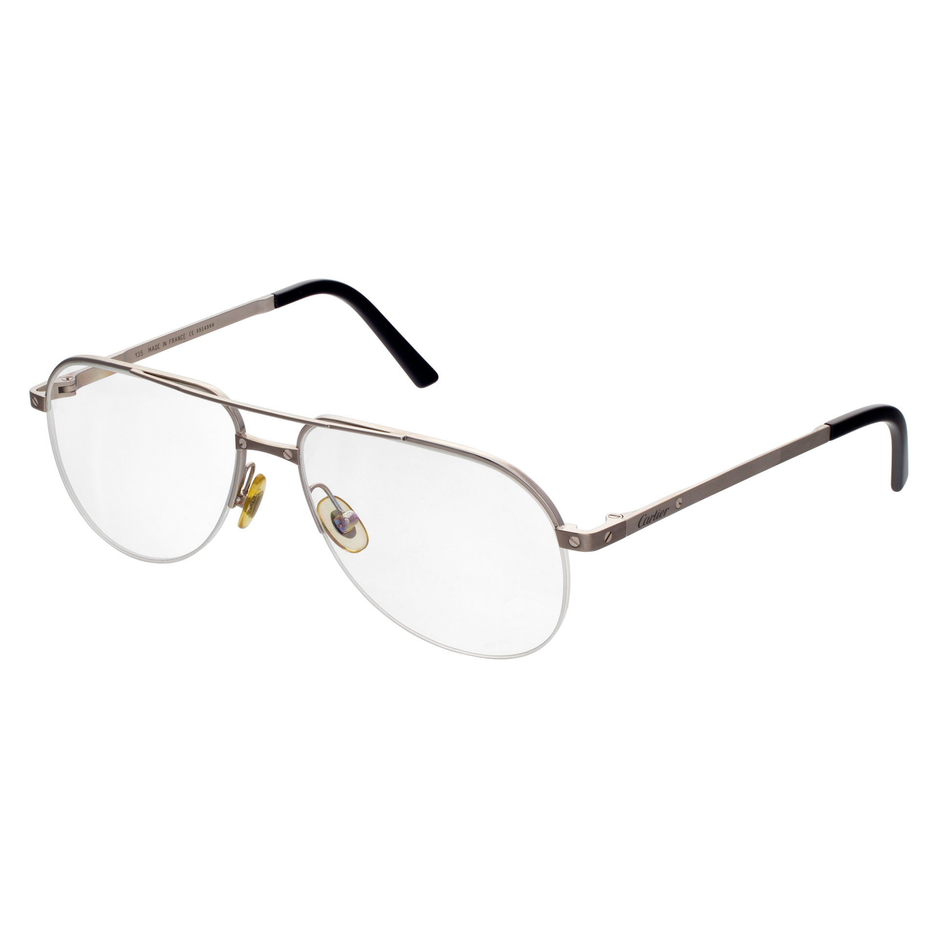 Cartier glasses stainless steel frame image 4