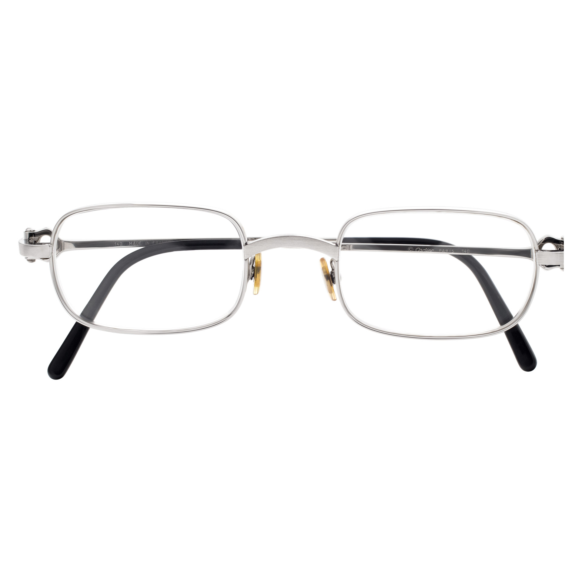 Cartier Bolon model frame glasses in stainless steel image 2