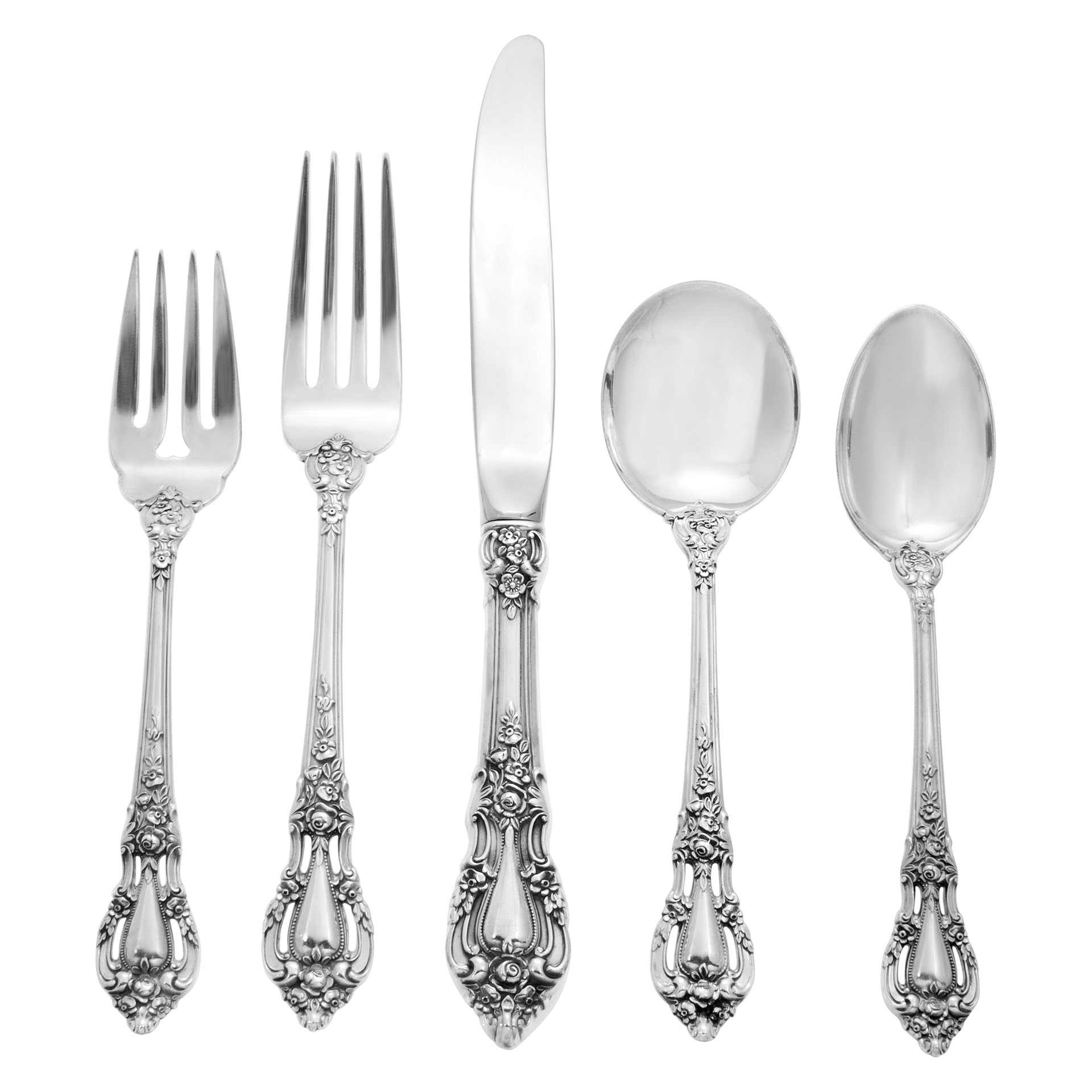 Sterling Silver Flatware Lunt Eloquence Handle AS *Great For Ring!! 