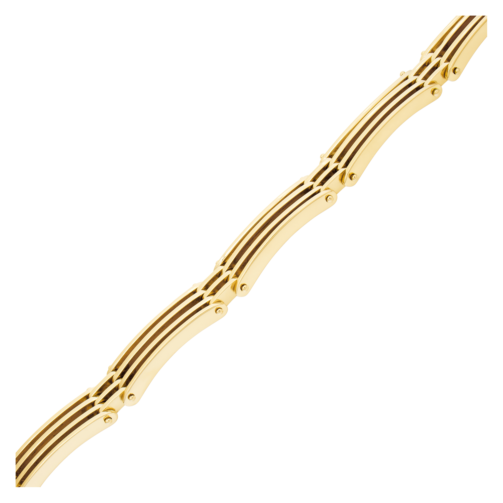 Bracelet in 14k yellow gold image 3