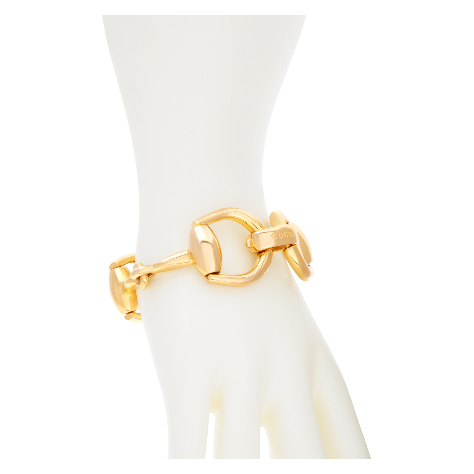 Gucci Horsebit bracelet in 18k image 2