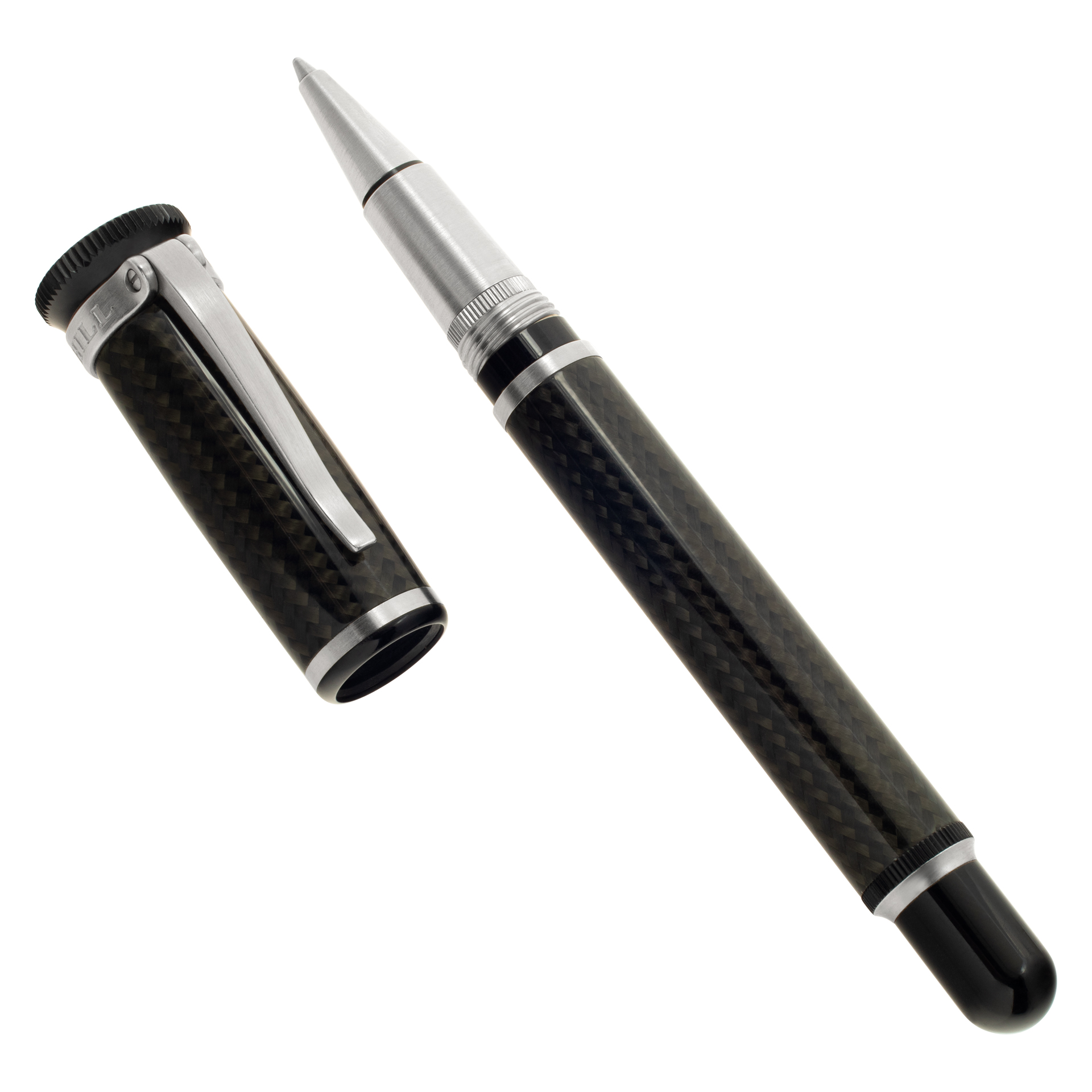 Alfred Dunhill Sentryman Carbon Fiber Ballpoint Pen | Gray