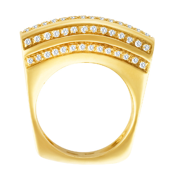 Diamond ring in 18k image 3