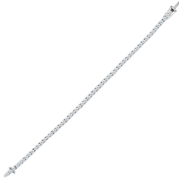 Diamond tennis Bracelet in 14k image 1
