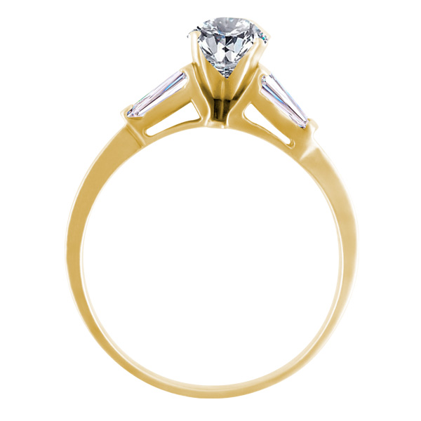 GIA Certified Diamond 1.07 cts (G color, I1 Clarity). Set in 18k white gold stud. image 3