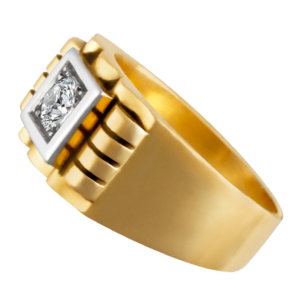 Diamond ring in 18k image 2