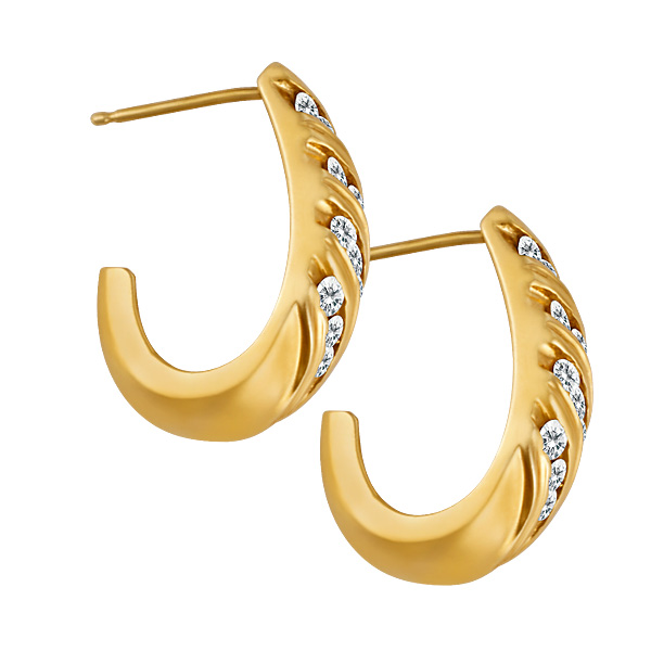 Earrings in 14k image 2