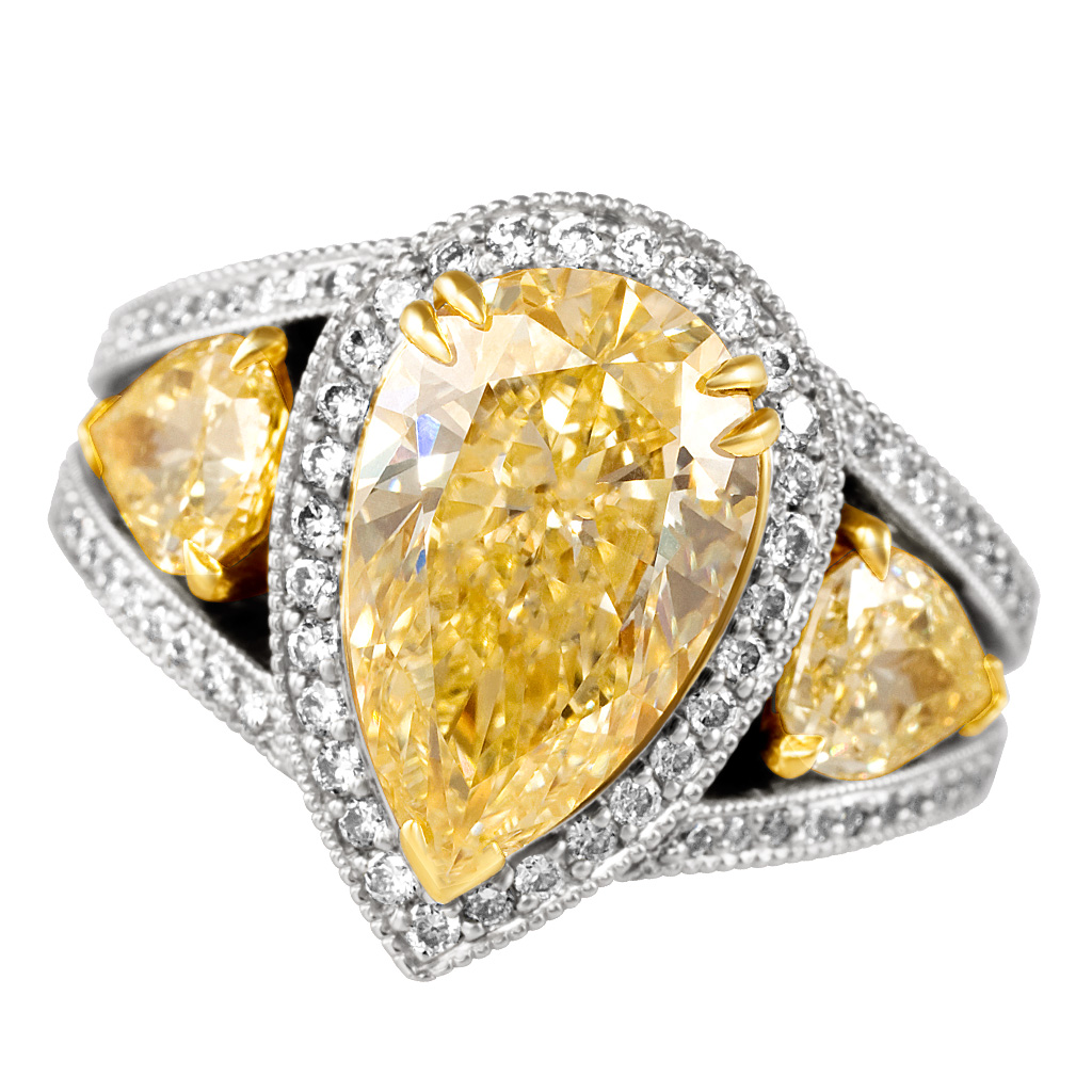  Fancy Yellow GIA Certified Diamond image 1