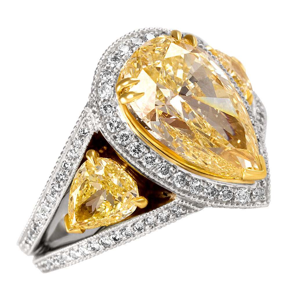  Fancy Yellow GIA Certified Diamond image 2