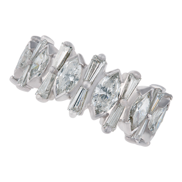 Platinum Diamond ring image 1