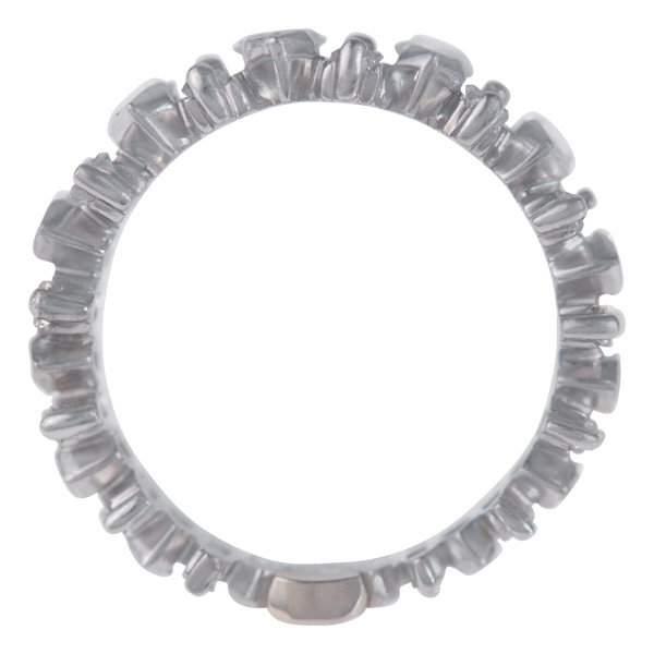 Platinum Diamond ring image 3