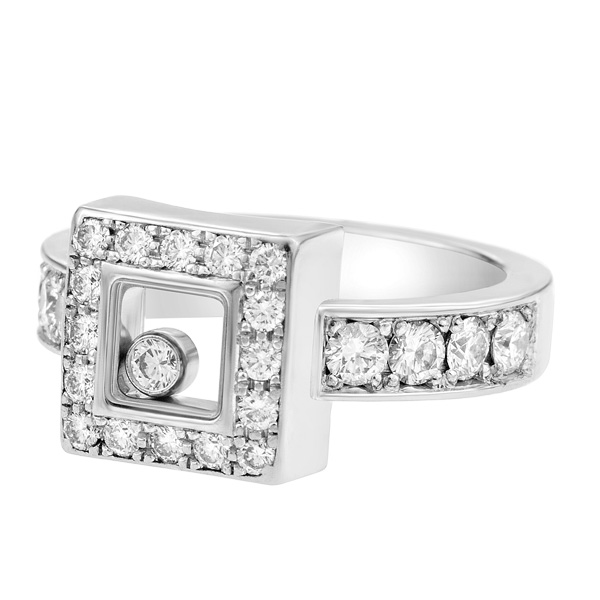 Chopard Happy Diamond Icons ring 18k white gold image 2