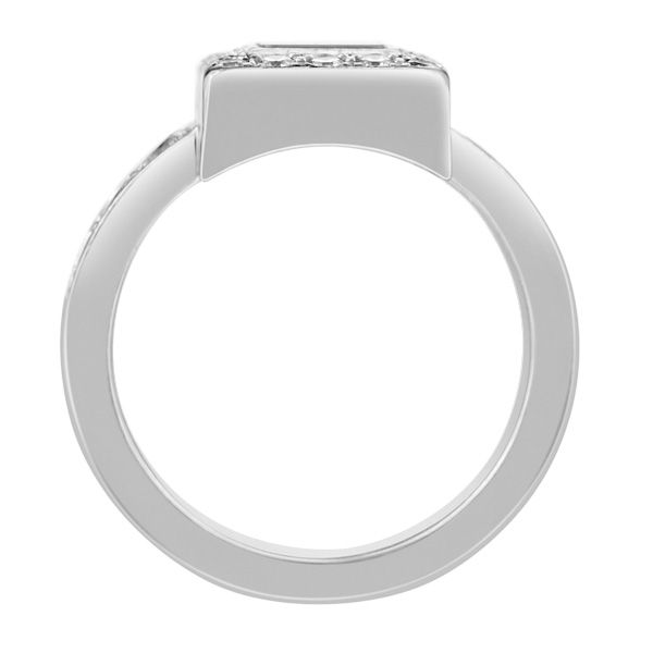 Chopard Happy Diamond Icons ring 18k white gold image 3