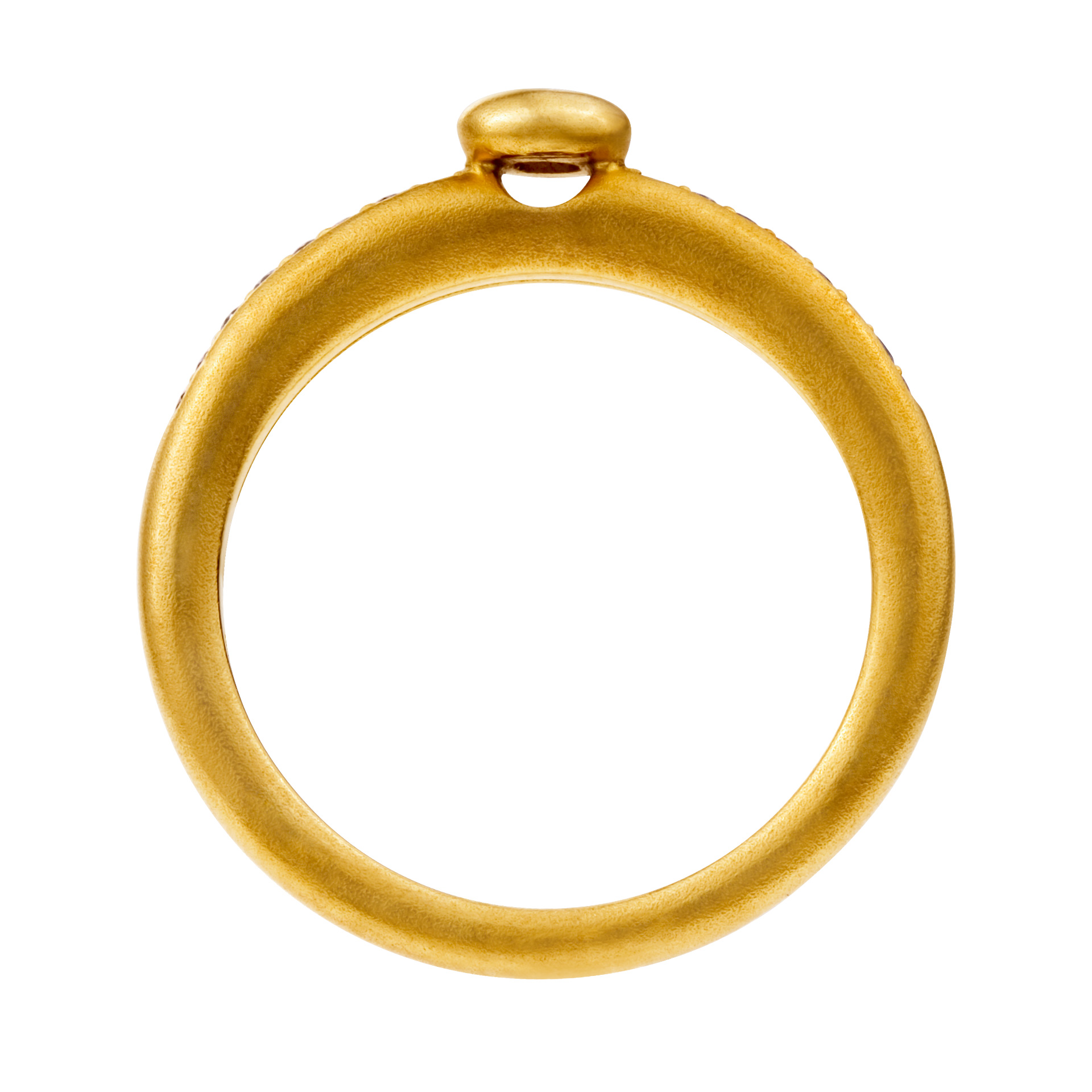 Diamond ring in 18k gold image 3