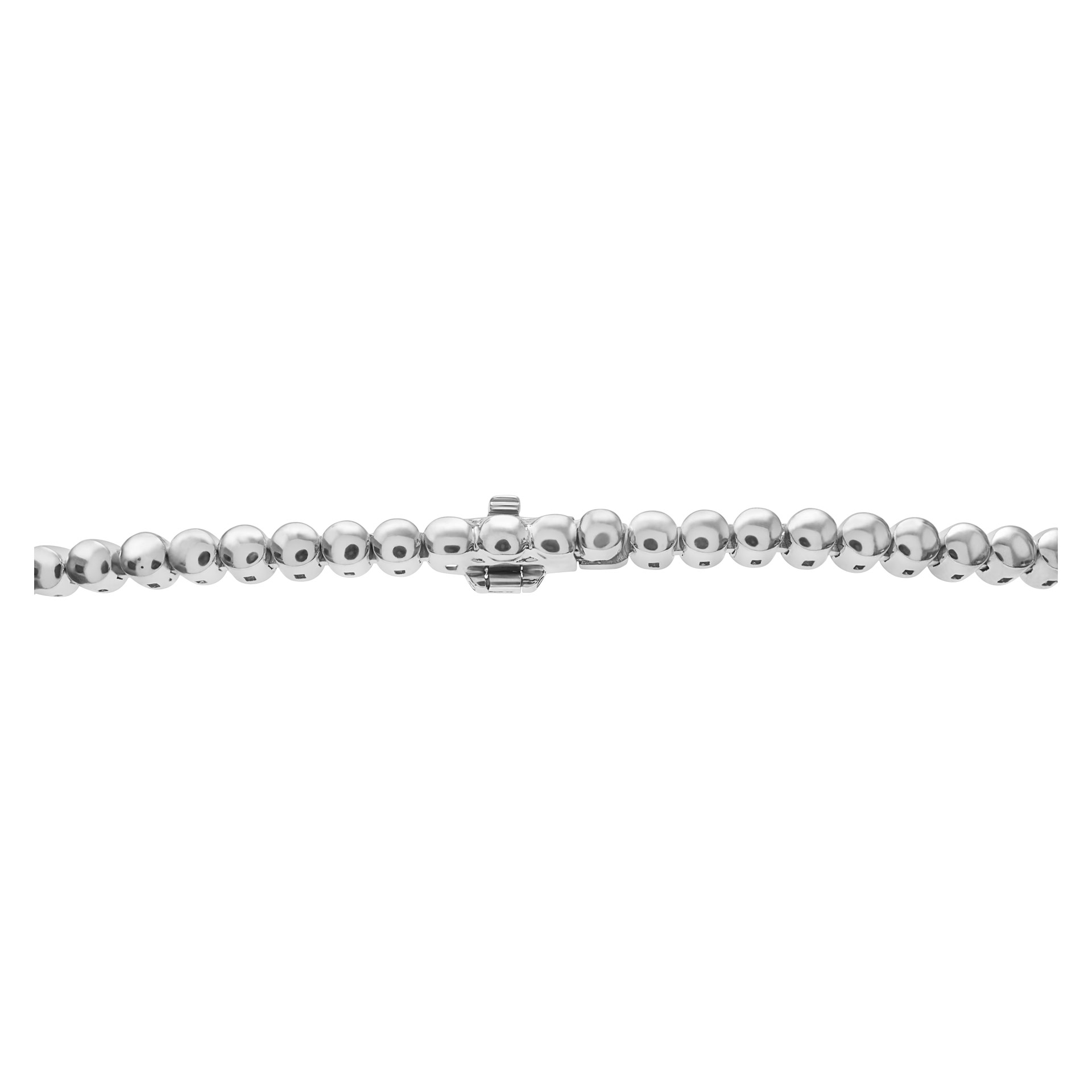 Sparkling diamond choker necklace in 8.39 carats of white clean diamonds image 3