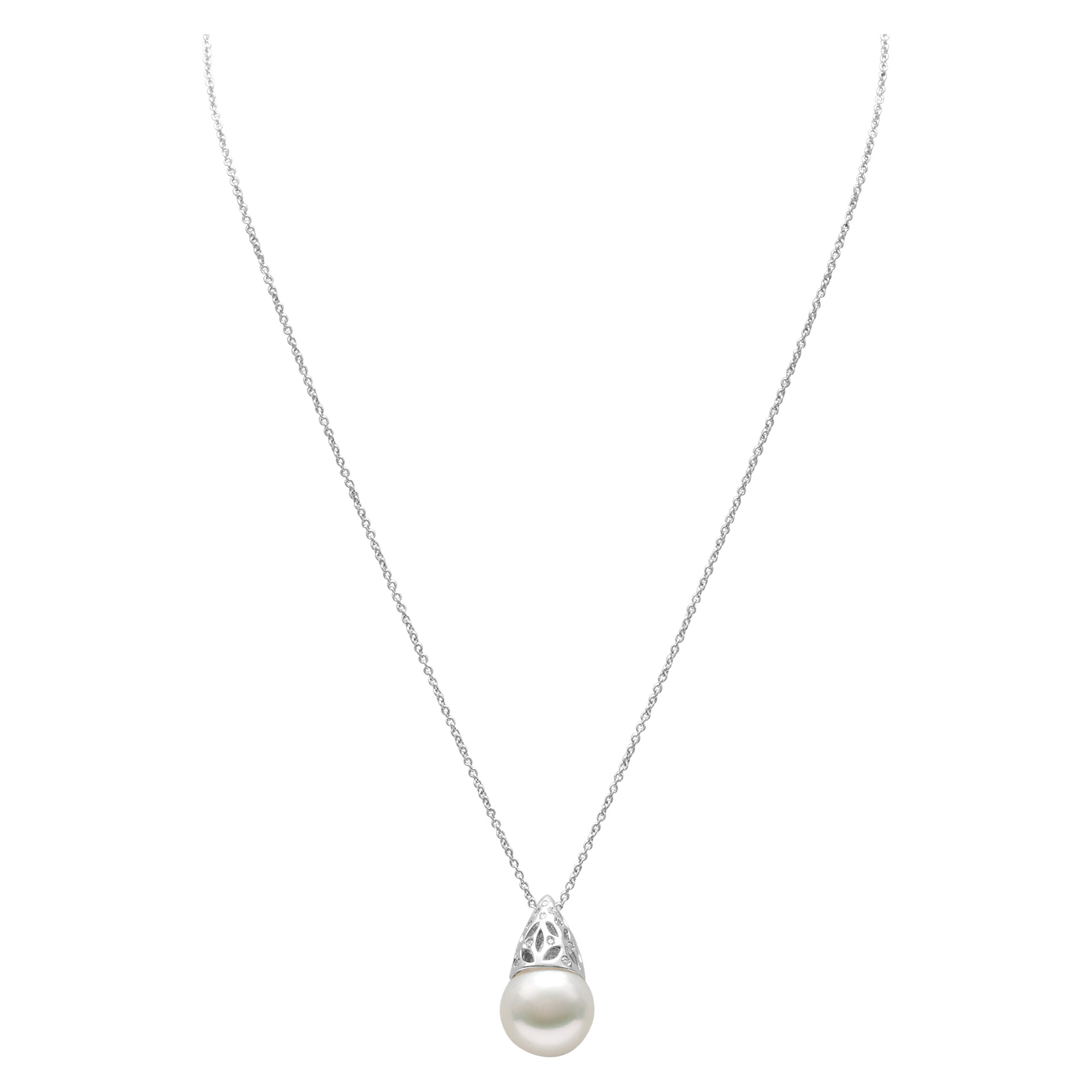 12.1mm South Sea Pearl necklace image 2