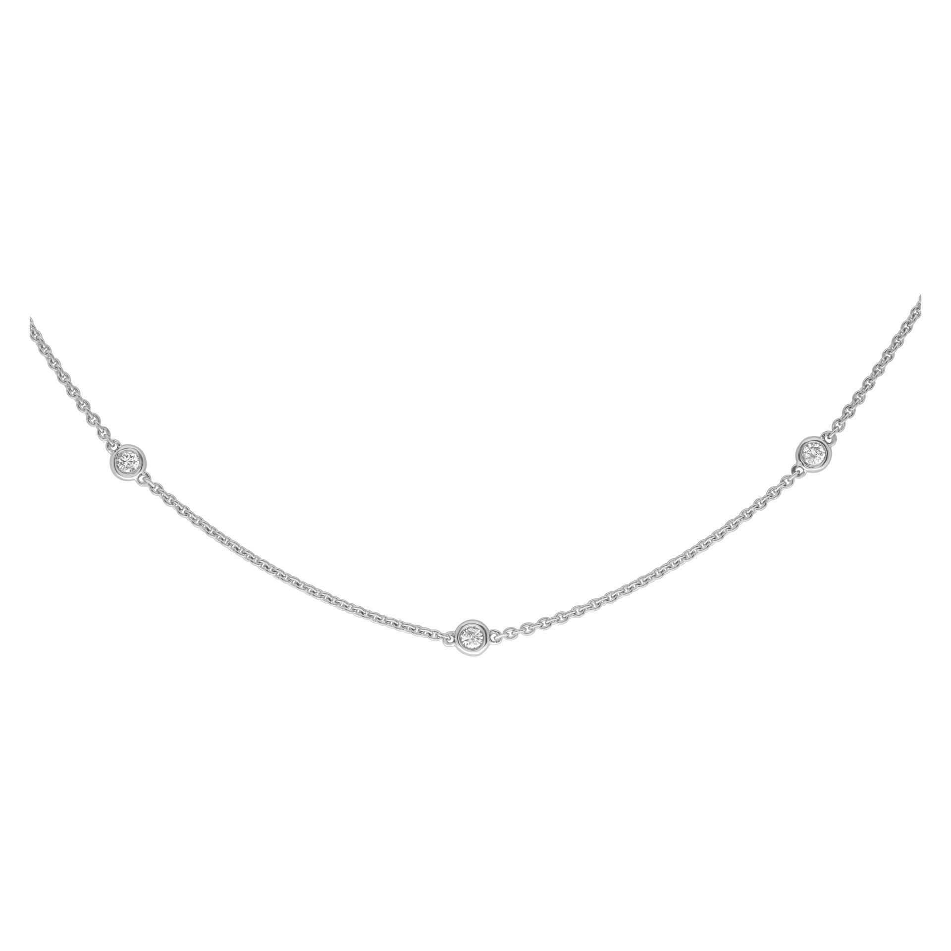 Diamonds by the yard in 14k white gold 1.05 ct in diamonds image 1