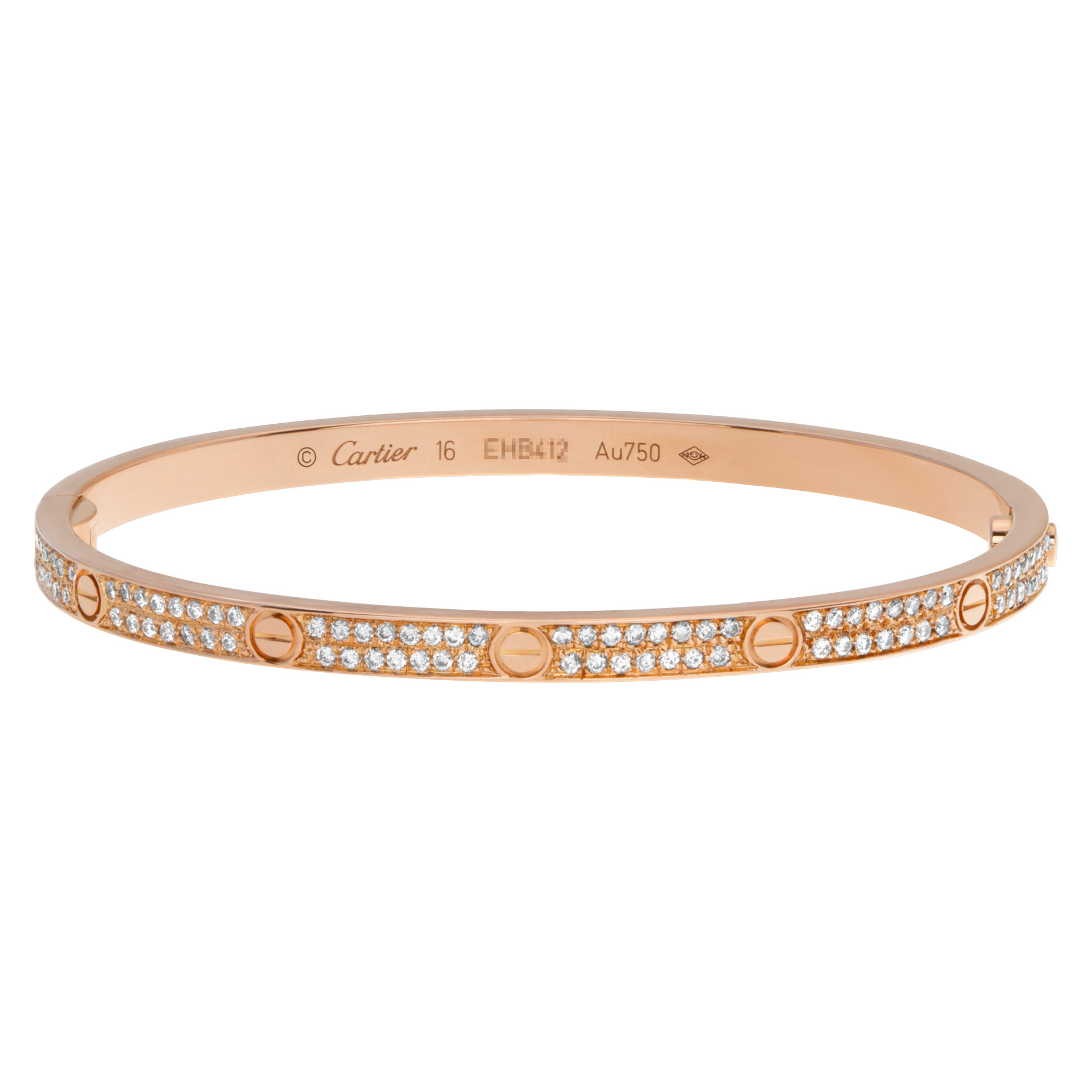 Cartier Love Bracelet With Pave Diamonds Small Model In 18k Rose Gold,Picture Of A Rational Number