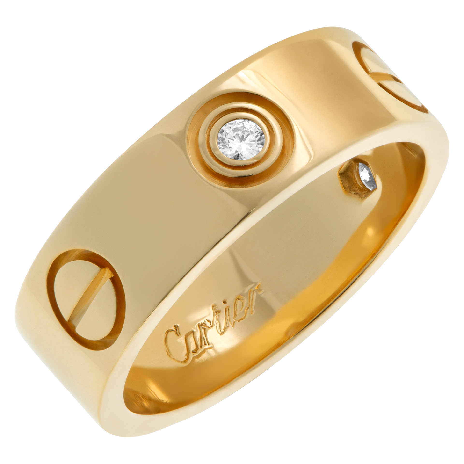 Cartier Love ring in 18k yellow gold 