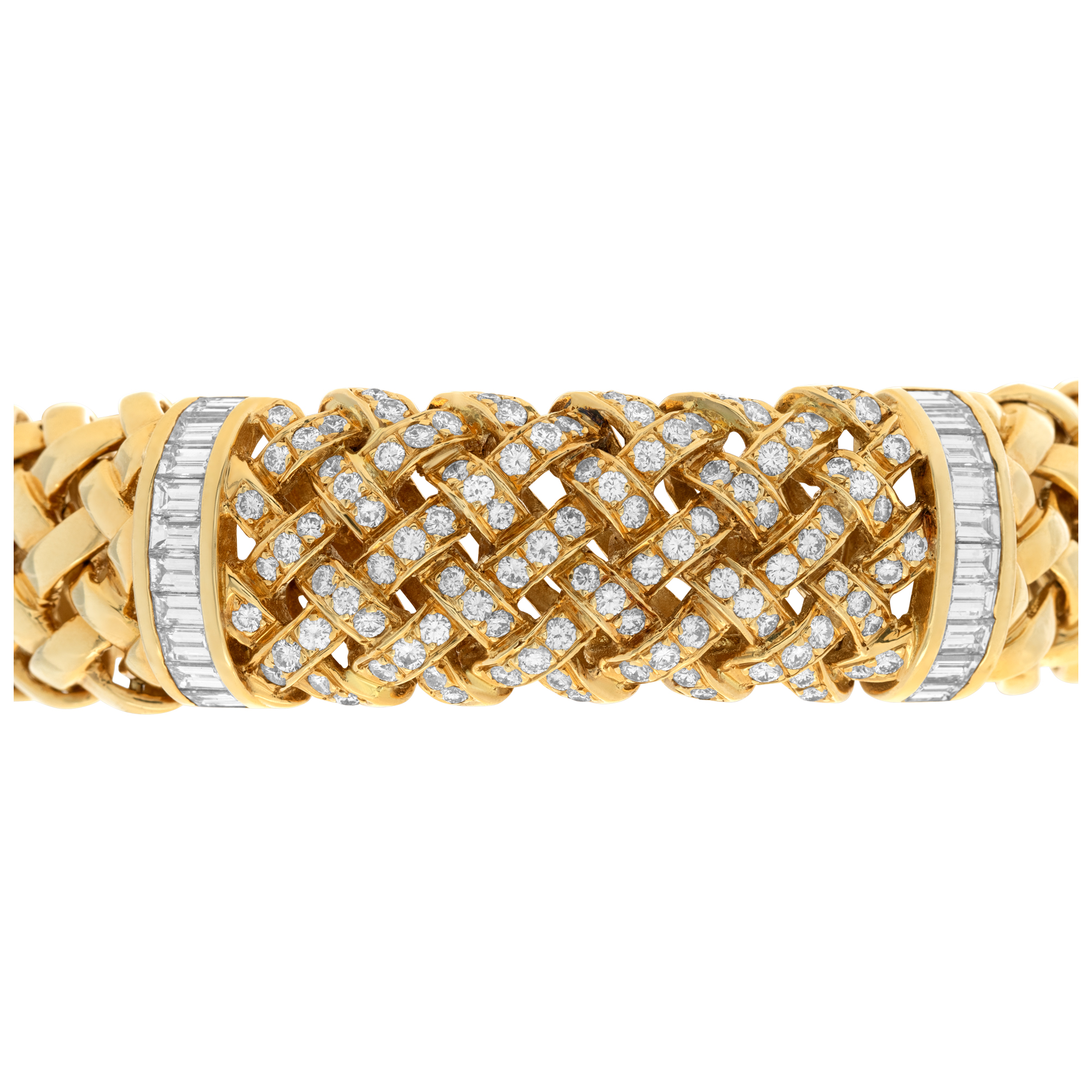 Tiffany & Co. VANNERIE Collection bracelet in 18K yellow gold image 2