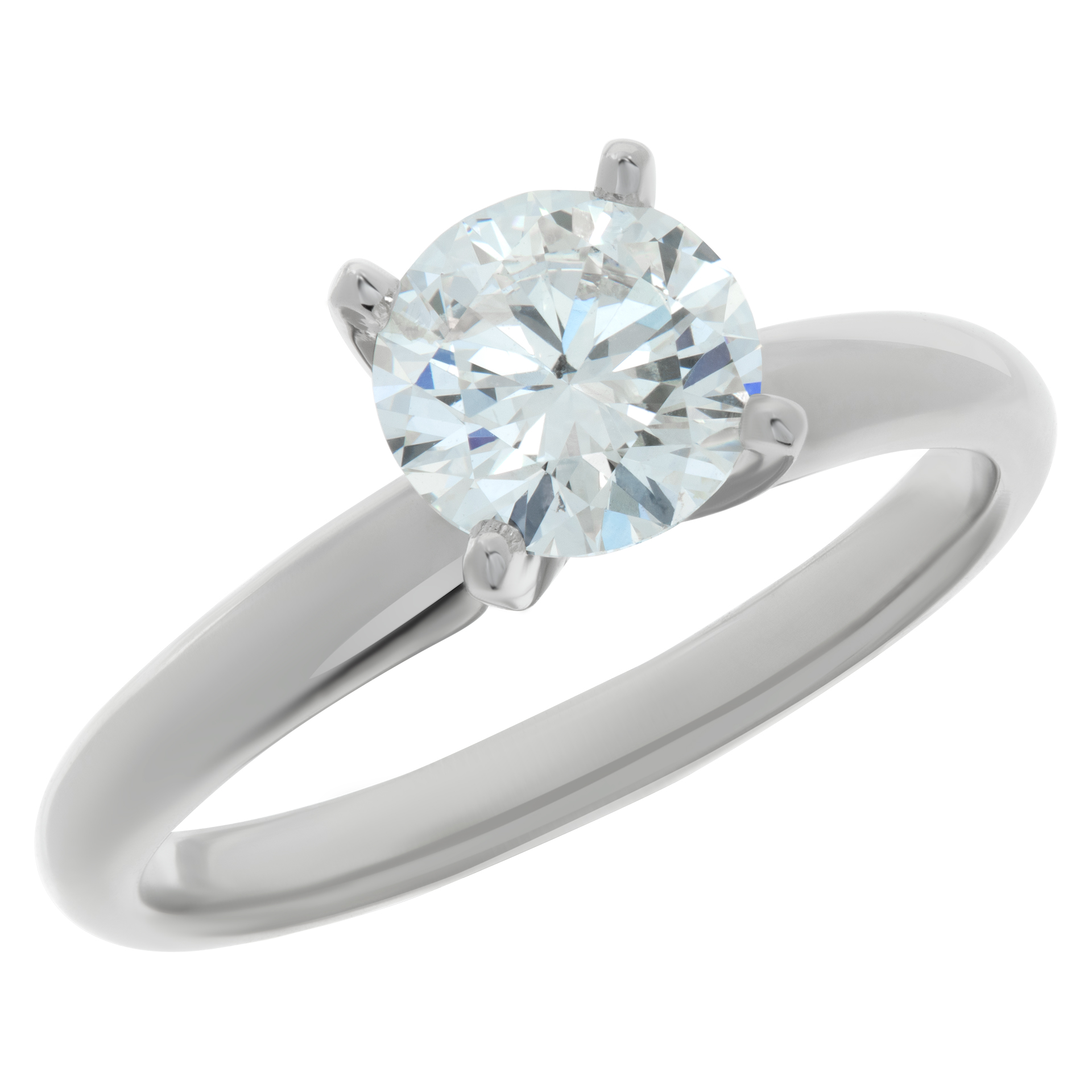 GIA certified round brilliant cut diamond 1.14 carat (H color, I1 clarity, Excellent cut, Excellent polish, Excellent symmetry) image 3
