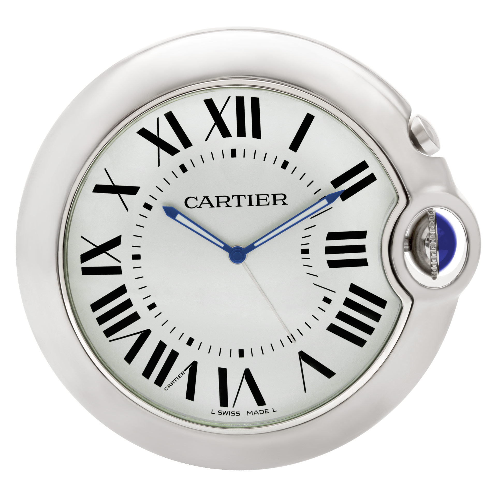 cartier ballon bleu clock