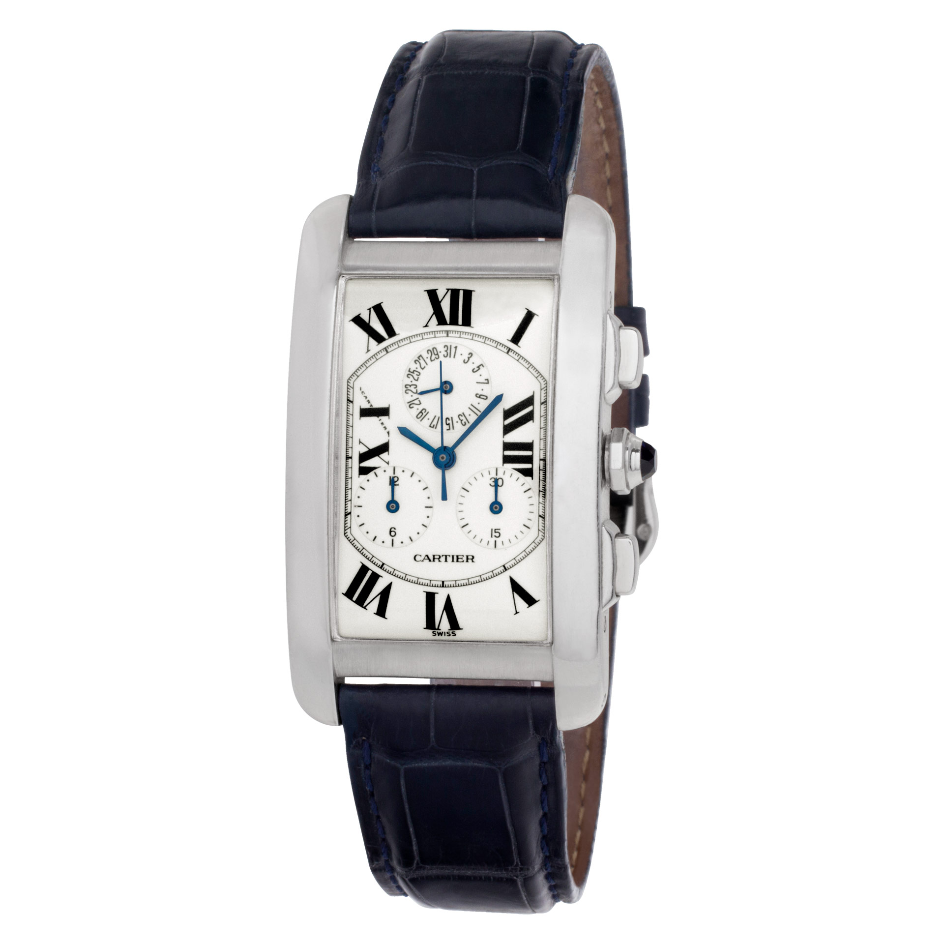 Pre-owned Cartier Tank Americaine 2312 