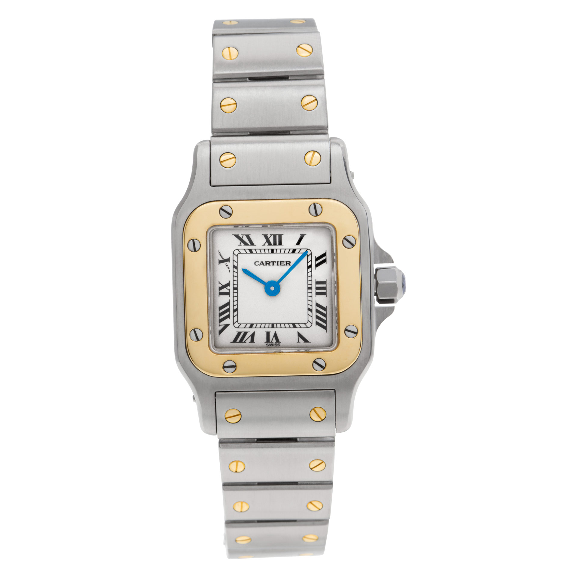 Pre-owned Cartier Santos 1567 Stainless 