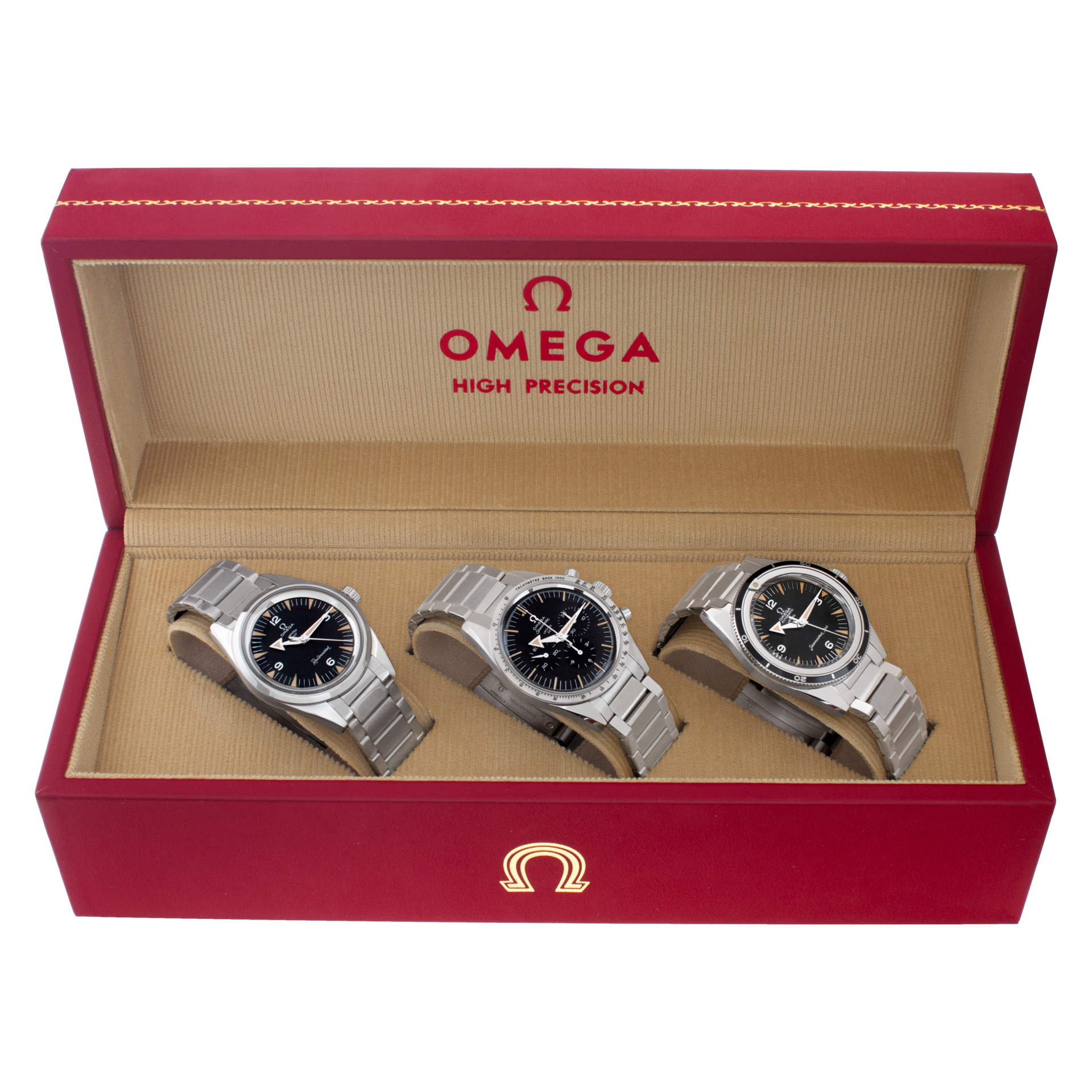 Unused Omega Speedmaster "Trilogy set 1957" 38mm 311.10.39.30.01.002 image 8