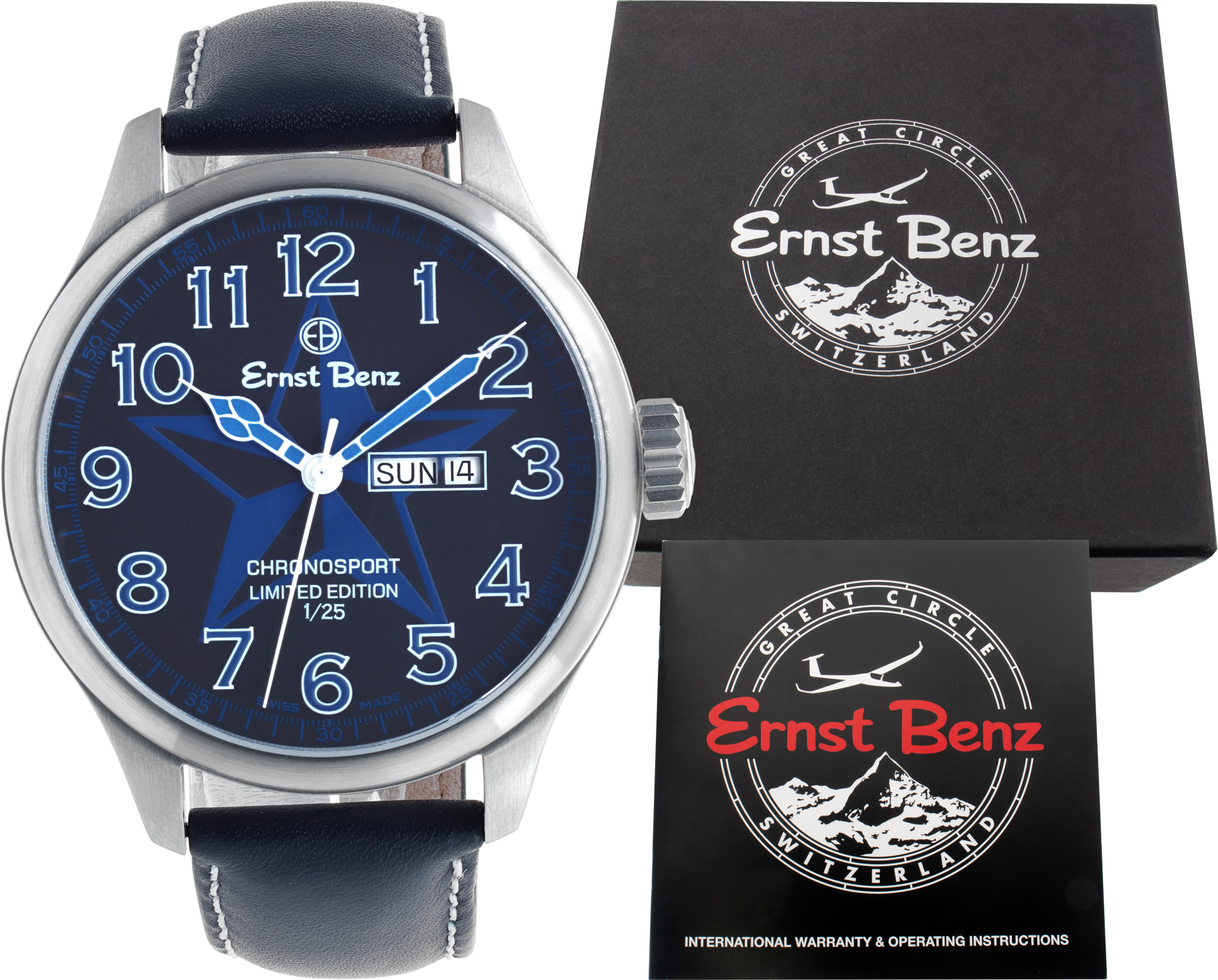 Unused Ernst Benz Chronosport 47mm GC10200-NS (Watches)