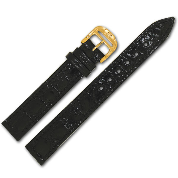 Baume & Mercier black alligator strap (13x12)