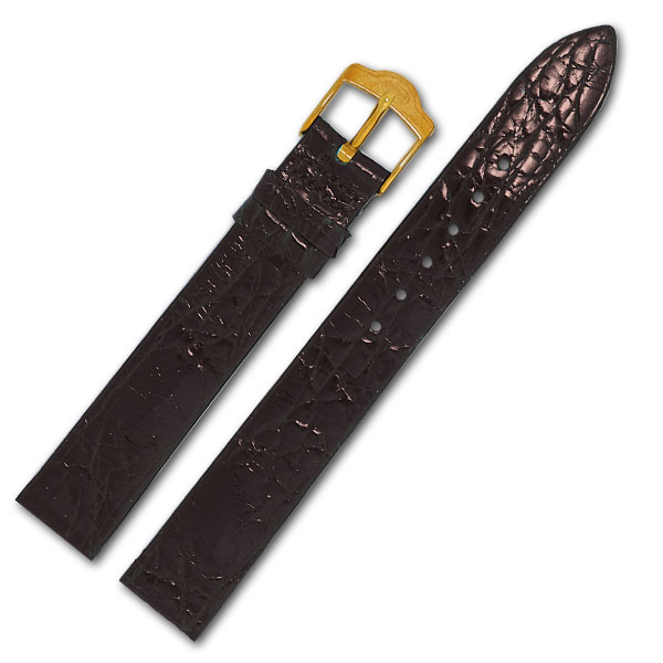 Corum brown crocodile strap (15x14)