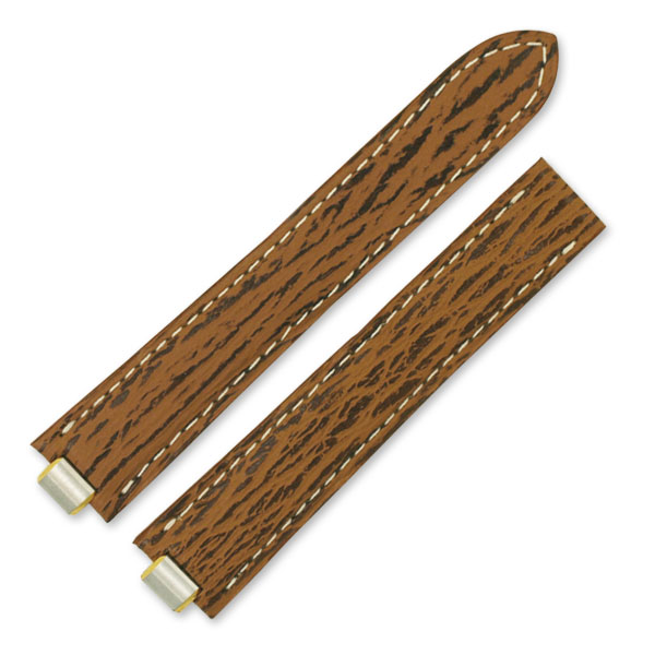 Cartier brown shark strap (16x14)