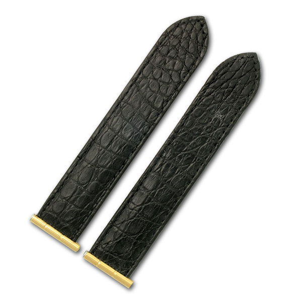 Boucheron Reflet black alligator strap (23x23)
