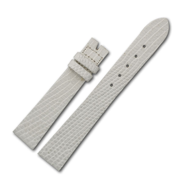 Cartier white lizard strap (17x14)