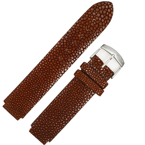 Philip Stein brown stingray strap (18x18)