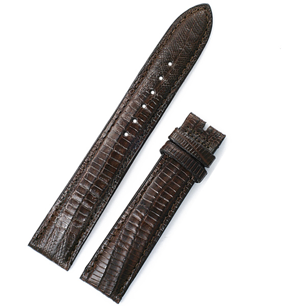 Rolex dark brown lizard strap (18x16)