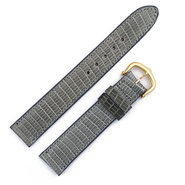 Carter gray lizard strap (15x13)