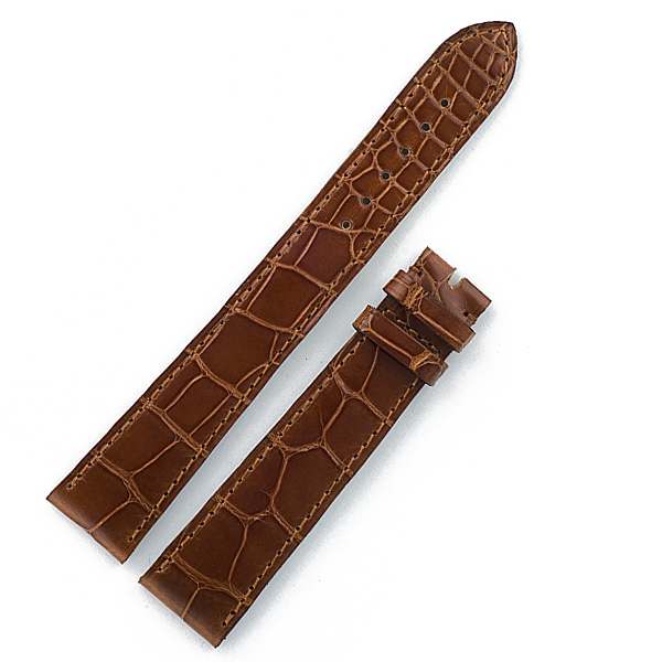 Chopard brown alligator strap (19x16)