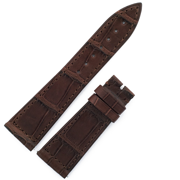 Franck Muller brown alligator strap (20x16)